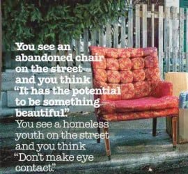 Homeless Teens Quote