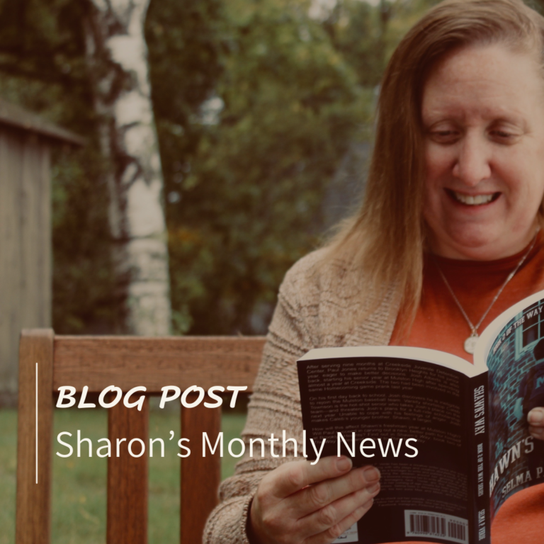 Sharon's Monthly News Blog Image