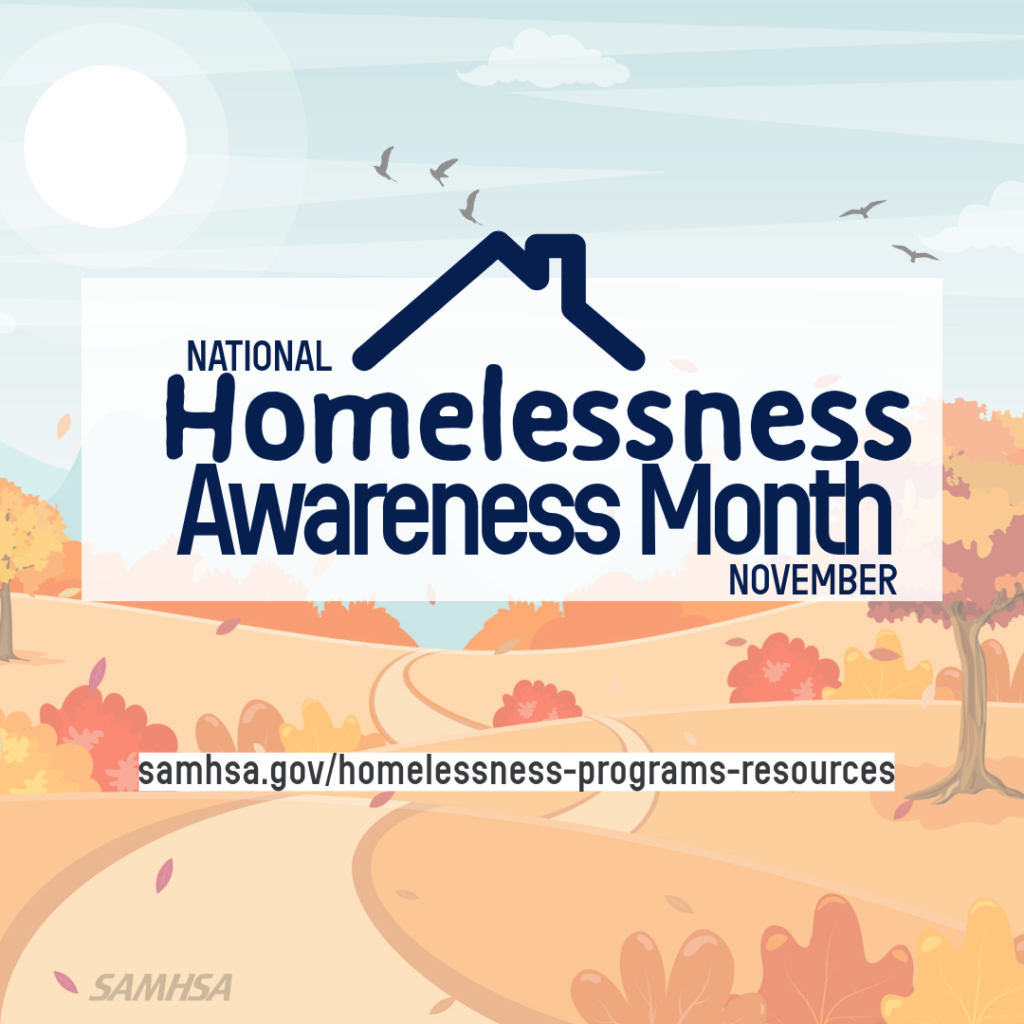 Homelessness Awareness Month image